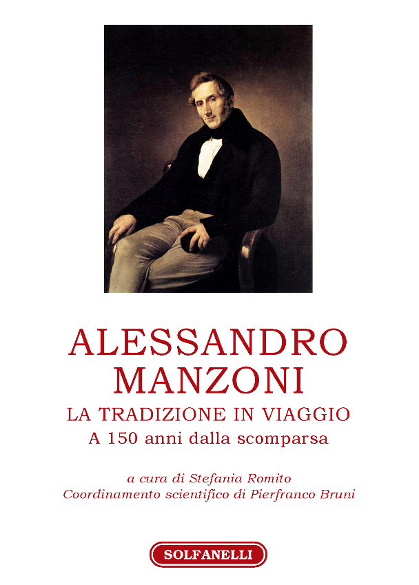 Copertina Alessandro Manzoni, la tradizione in viaggio - a cura di Stefania Romito